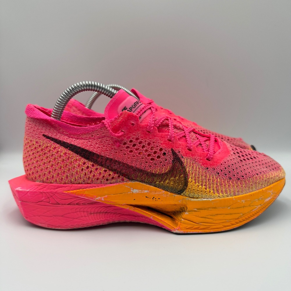 Nike Vaporfly 3 Mens Size 8.5 Running Shoes DV4130-600 Pink Orange